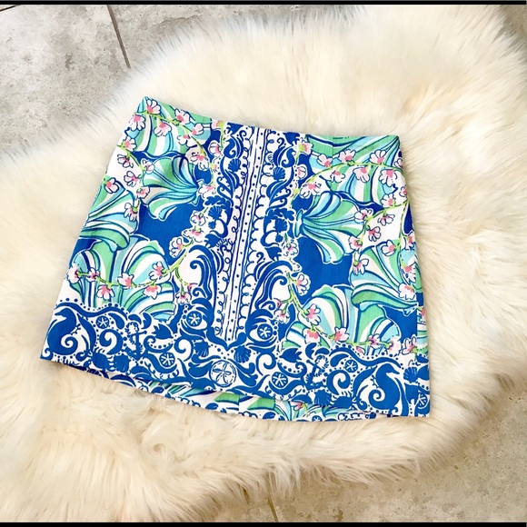 Lilly Pulitzer Dresses & Skirts - Lilly Pulitzer Tate nautical floral mini skirt